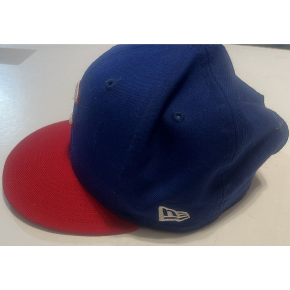 Chicago Cubs New Era Pro Model Blue Snap Back Baseball Hat MLB Sports Outdoors - Picture 3 of 7